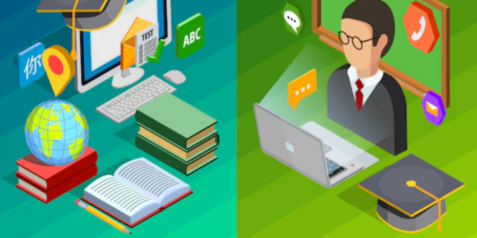 online learning vs traditional education